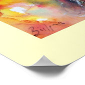 Arlecchino und Colombina, riesige Größe Poster (Ecke)