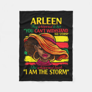 Arleen Vorname Familienname Schwarze Geschichte Mo Fleecedecke