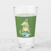 Arlena, der Alligator Glas (Rückseite)