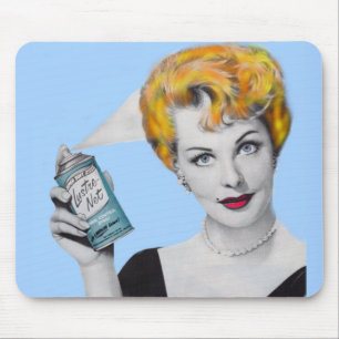Arlene Dahl in "Death by Hair Spray" Mousepad
