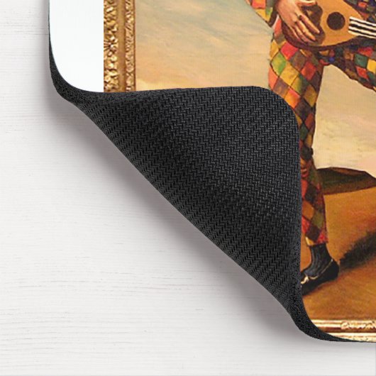 Arlequin et Pierrot Mousepad (Ecke)
