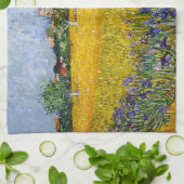 Arles mit Irisfarbe Vincent van Gogh Handtuch (Gefaltet)