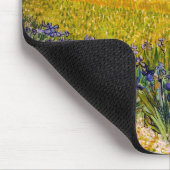 Arles mit Irisfarbe Vincent van Gogh Mousepad (Ecke)