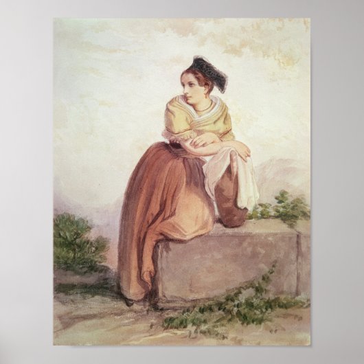 Arlesienne aus der Zeit von Daudet und Bizet Poster (Vorne)