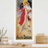 Arlette Dorgere, 1904 Art Nouveau Poster (Küche)