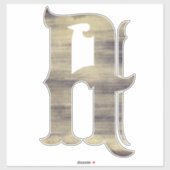 ARLINGTON - A- AUFKLEBER (Blatt)