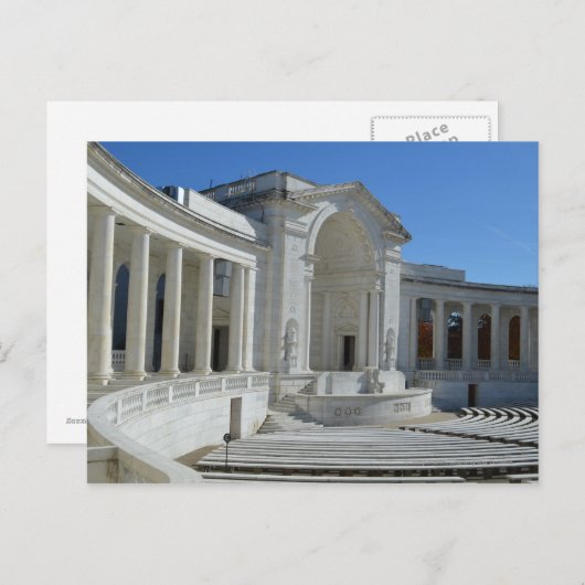 Arlington Ampitheater Postkarte (Vorne/Hinten)