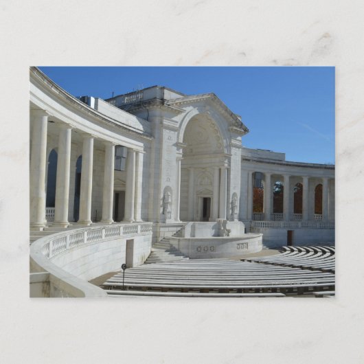 Arlington Ampitheater Postkarte (Vorderseite)