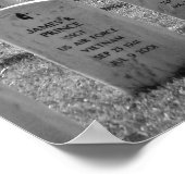 Arlington B&W Poster (Ecke)