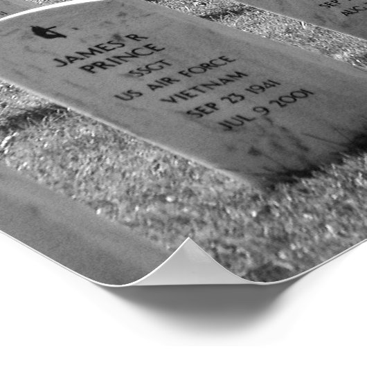 Arlington B&W Poster (Ecke)