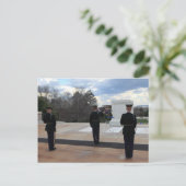 Arlington Cemetary Postkarte (Stehend Vorderseite)