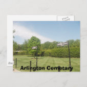 Arlington Cemetary Postkarte (Vorne/Hinten)