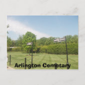 Arlington Cemetary Postkarte (Vorderseite)