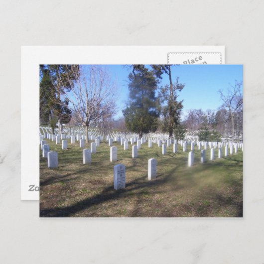 Arlington Cemetary Postkarte (Vorne/Hinten)