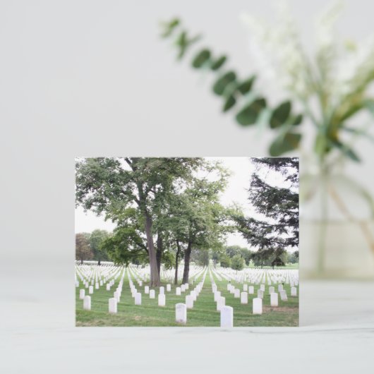 Arlington Cemetry Postkarte (Stehend Vorderseite)