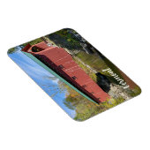 Arlington Covered Bridge in Vermont Magnet (Rechte Seite)