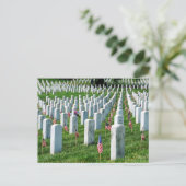 Arlington Friedhof Postkarte (Stehend Vorderseite)