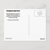 Arlington Friedhof Postkarte (Rückseite)