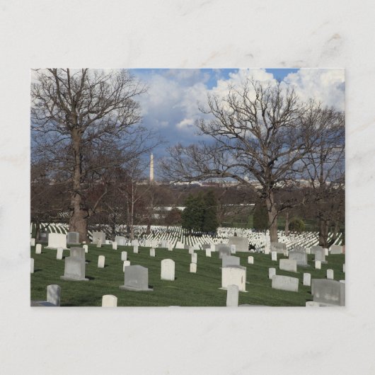 Arlington-Friedhof Postkarte (Vorderseite)