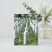 Arlington Friedhof Postkarte (Stehend Vorderseite)