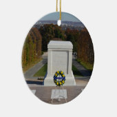 Arlington-Grabmal des unbekannten Soldaten, gelbes Keramik Ornament (Rechts)