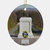 Arlington-Grabmal des unbekannten Soldaten, gelbes Keramik Ornament (Links)