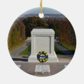 Arlington-Grabmal des unbekannten Soldaten, gelbes Keramik Ornament (Hinten)