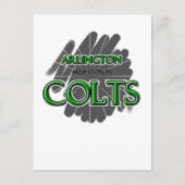 Arlington High School Colts - Arlington, TX Postkarte (Vorderseite)