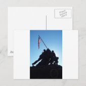 Arlington Iwo Jima Postkarte (Vorne/Hinten)