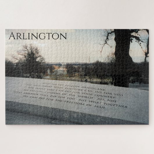 Arlington jfk puzzle (Horizontal)