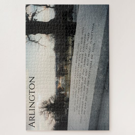 Arlington jfk puzzle (Vertikal)