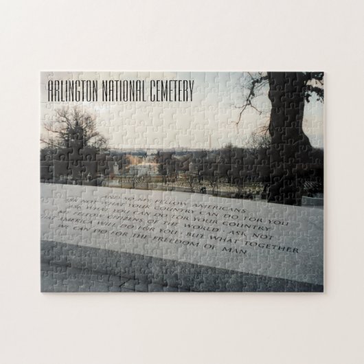 arlington JFK Zitat Puzzle (Horizontal)