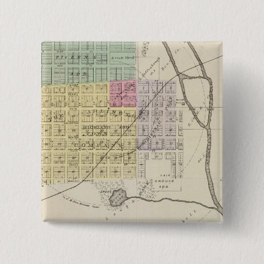 Arlington, Kansas Button (Vorderseite)