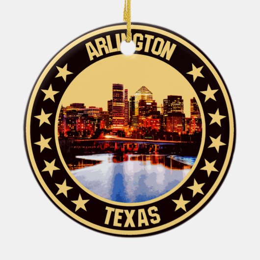 Arlington Keramik Ornament (Hinten)