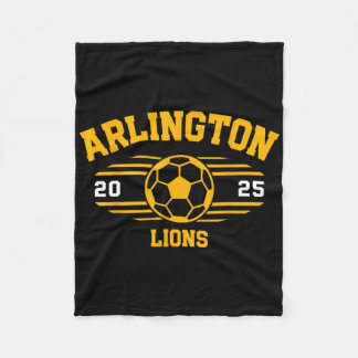 Arlington Lions Soccer Byll 2025 Fleecedecke