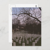Arlington National Cemetary Postkarte (Vorne/Hinten)