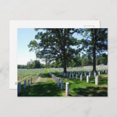 Arlington National Cemetary Postkarte (Vorne/Hinten)