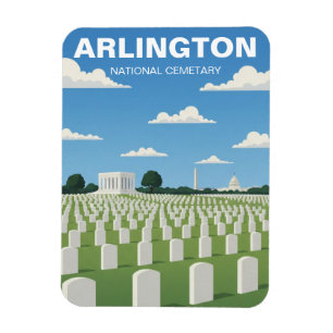Arlington National Cemetery Virginia Reise Magnet