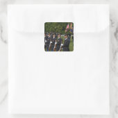 Arlington National Friedhof, Arlington Quadratischer Aufkleber (Tasche)