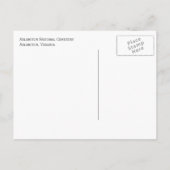 Arlington National Friedhof, Arlington, Virginia Postkarte (Rückseite)