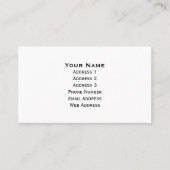 Arlington National Friedhof im Herbst Visitenkarte (Vorderseite)