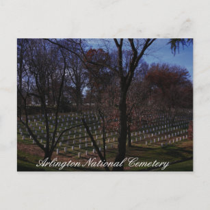 Arlington National Friedhof Postkarte