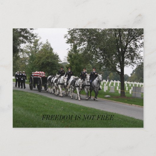 Arlington National Friedhof Postkarte (Vorderseite)