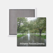 Arlington National Friedhof Square Magnet (Vorderseite/Rückseite)