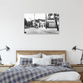 Arlington, Oregon Main Street View Foto Leinwanddruck (Insitu (Schlafzimmer))