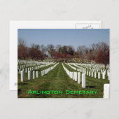 Arlington Postkarte (Vorne/Hinten)