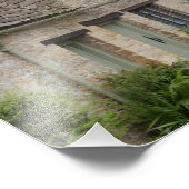 Arlington Row, Bibury-Foto Fotodruck (Ecke)