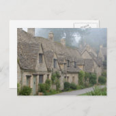 Arlington Row, Bibury Postcard Postkarte (Vorne/Hinten)