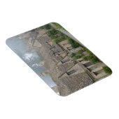 Arlington Row, Bibury, rechteckiger Foto-Magnet Magnet (Rechte Seite)