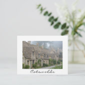 Arlington Row, Bibury-weiße Postkarte (Stehend Vorderseite)